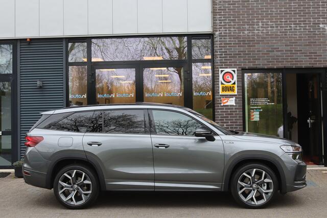 Skoda Kodiaq iV 1.5 TSI PHEV Sportline Pano/Matrix LED/ACC/Keyless/Camera/20"/Elek. stoel+mem/Trekhaak wegkl.