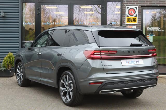 Skoda Kodiaq iV 1.5 TSI PHEV Sportline Pano/Matrix LED/ACC/Keyless/Camera/20"/Elek. stoel+mem/Trekhaak wegkl.