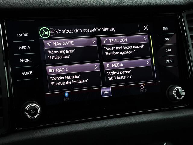Skoda Kodiaq 1.5 TSI 150pk DSG Sportline · Camera · Panoramadak · Apple/Android Car Play · Elek Voorstoel · Wegklapbare Trekhaak · 19'' Inch ·