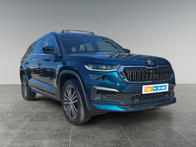 Skoda Kodiaq 1.5 150pk TSI Laurin & Klement Panoramisch glazenschuif-/kanteldak | Trekhaak wegklapbaar | Verwarmbare vóórruit