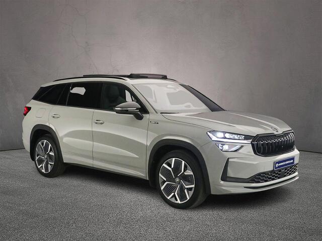 Skoda Kodiaq Sportline Business 1.5 TSI PHEV 204pk DSG Automaat Trekhaak, Panoramadak, Adaptive cruise control, Elektrische achterklep, LED matrix koplampen
