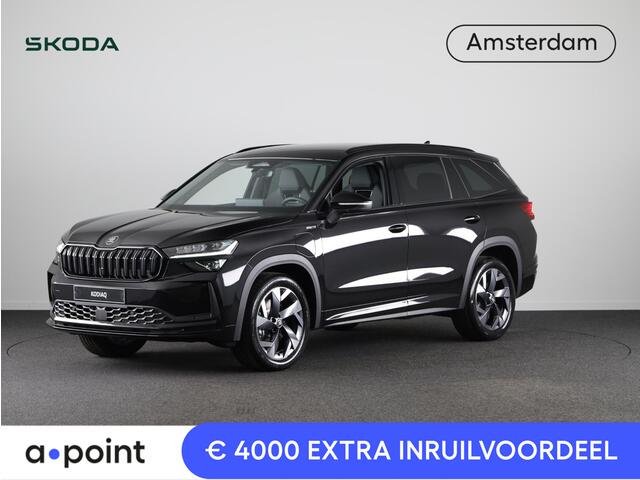 Skoda Kodiaq Sportline Business PHEV 1.5 TSI 204 pk 6 versn. DSG | Panoramadak | Trekhaak | Winterpakket | Elek. stoel | Adaptive Cruise | Blind Spot |