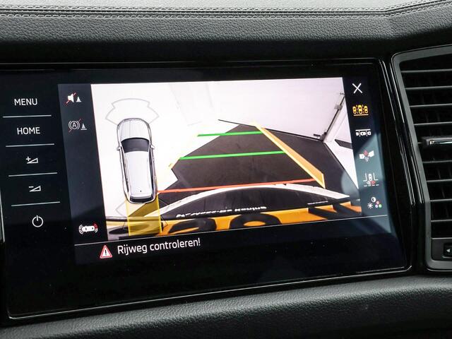 Skoda Kodiaq 1.5 TSI 150pk DSG Sportline Business · Panoramadak · Camera · Matrix LED · Elek. Stoel + Geheugen · Keyless · Stoelverwarming · ACC · Garantie t/m 18-07-2027 of 100.000km