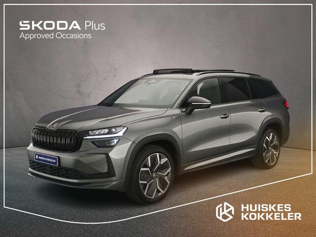 Skoda Kodiaq Sportline Business 7p. 1.5 eTSI 150pk DSG Automaat Trekhaak, 3e zitrij, Panoramadak, Adaptive cruise control, Navigatie, Achteruitrijcamera, LED matrix koplampen