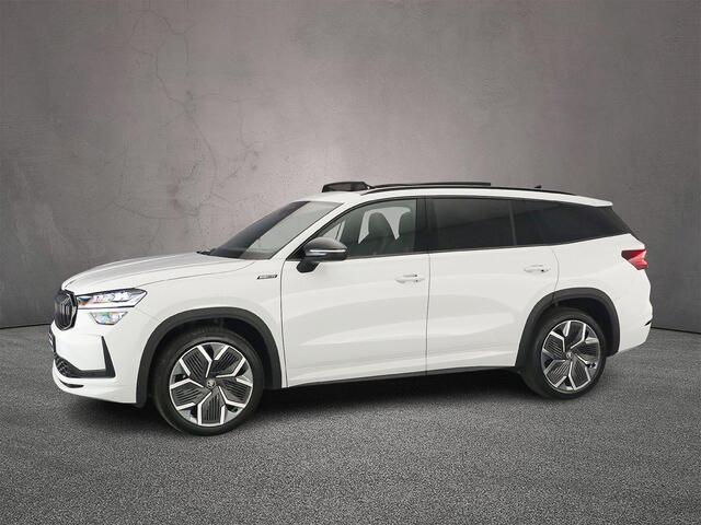 Skoda Kodiaq Sportline Business 7p 1.5 eTSI 150pk DSG Automaat Trekhaak, 3e zitrij, Panoramadak, Adaptive cruise control, LED matrix koplampen, Achteruitrijcamera