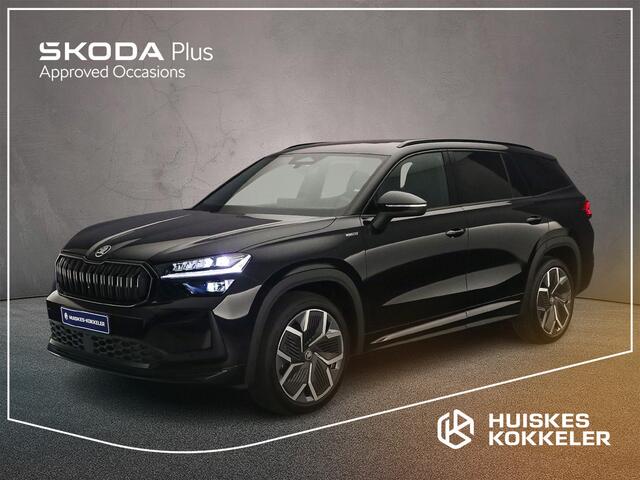 Skoda Kodiaq Sportline Business 7p 1.5 eTSI 150pk DSG Automaat Trekhaak, 3e zitrij, Panoramadak, Adaptive cruise control, Achteruitrijcamera, LED matrix koplampen