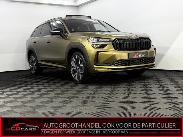 Skoda Kodiaq 1.5 TSI PHEV Sportline Business Plug-in Panoramadak, Camera, Half leder, Winterpakket, Head-up display, Elektrische achterklep, Memory stoelen, Cruise control adaptief
