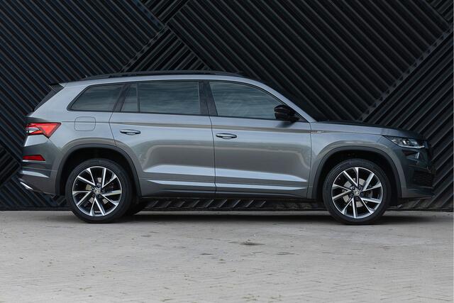Skoda Kodiaq 1.5 TSI MHEV Sportline ACC Pano Digi.Displ. Memory2x Matrix Volleer Carbon Stuurverw. Trekhaak