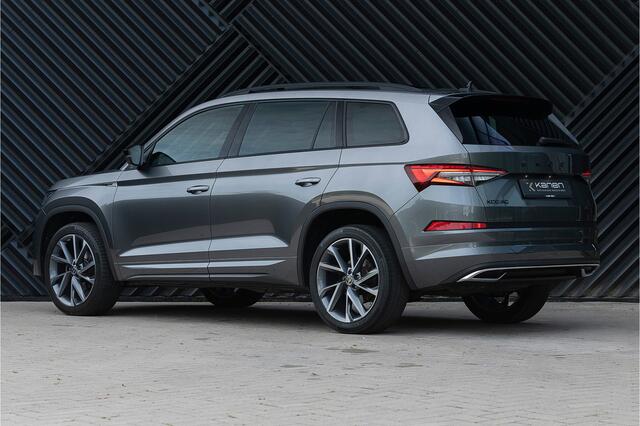 Skoda Kodiaq 1.5 TSI MHEV Sportline ACC Pano Digi.Displ. Memory2x Matrix Volleer Carbon Stuurverw. Trekhaak