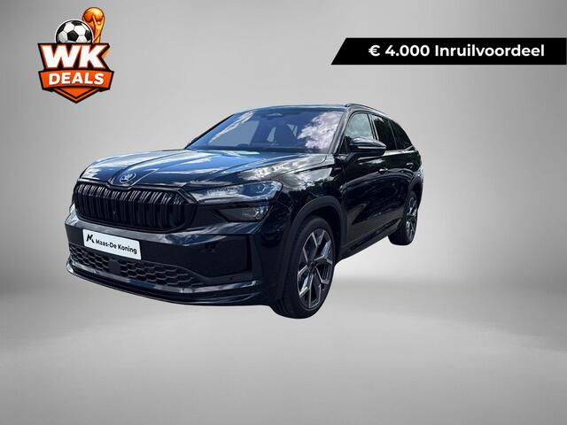 Skoda Kodiaq Sportline Business 1.5 TSI PHEV 150 kW / 204 PK SU V | 20'' Lichtmetalen Velgen | Head up display | Comfort Pakket | 4000,- inruilpremie!!