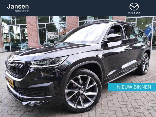 Skoda Kodiaq 1.5 TSI Sportline Business DSG - Panoramadak - Adaptieve Cr.control - Trekhaak - Stoel+Stuur+Voorruitverwarming - 20Inch LMV