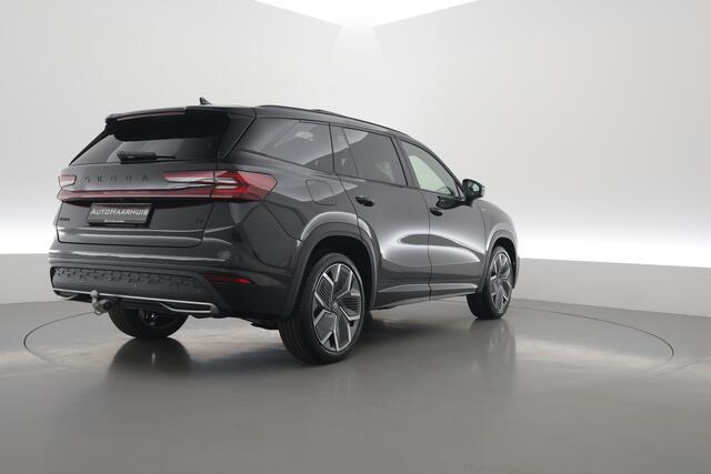 Skoda Kodiaq 1.5 TSI PHEV Sportline Business | UIT VOORRAAD LEVERBAAR | Pano | Elek. Trekhaak | Memory Seat | Stoel-Stuurverw. | Keyless | Adapt. Cruise | Apple CarPlay
