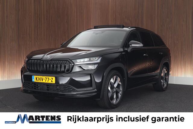 Skoda Kodiaq 1.5 TSI 204pk PHEV Sportline Business Trekhaak Camera LED Memory Stoelverwarming Panoramadak Carplay
