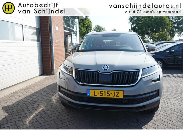 Skoda Kodiaq 1.5 TSI BUSINESS EDITION ORIGINEEL NL KEURIGE SUPERNETTE STAAT !!! ELECTR.TREKHAAK CAMERA NAVI ANDROID-APPLECARPLAY 1/2 LEDER STOEL+VOORRUITVERWARMING ADAPTIEVE CRUISE DODEHOEK PDC V+A FULL LED ENZ...
