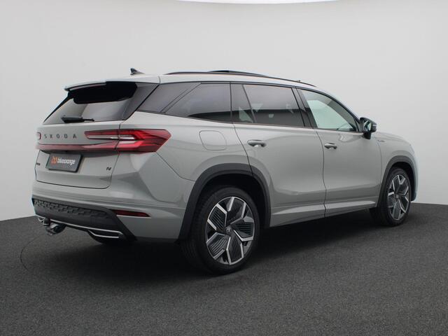 Skoda Kodiaq 1.5 TSI PHEV Sportline Business 204PK DSG Panoramadak, Trekhaak, 20" LM Velgen, Stoelverwarming, Keyless, Canton Audio, Virtual cockpit, Navi, Side Assist, Memorystoel, Achteruitrijcamera, Full LED Matrix Koplampen