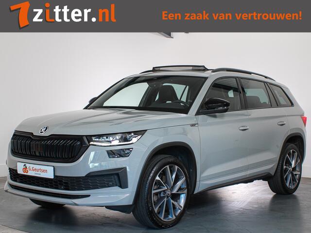 Skoda Kodiaq 1.5 TSI Sportline Business, 7-Persoons, Trekhaak, Panoramadak, Memory stoelen, Apple CarPlay/Android Auto