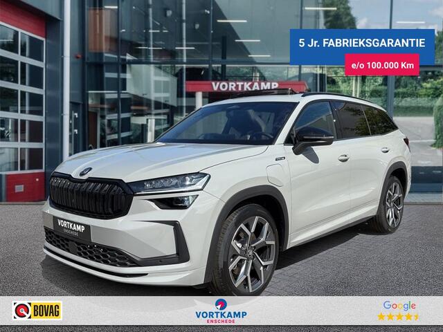 Skoda Kodiaq 1.5 TSI eHYBRID SPORTLINE FISCAAL LAAG!! TREKHAAK/CAMERA/PANO-DAK/ELEK-KLEP/ACC
