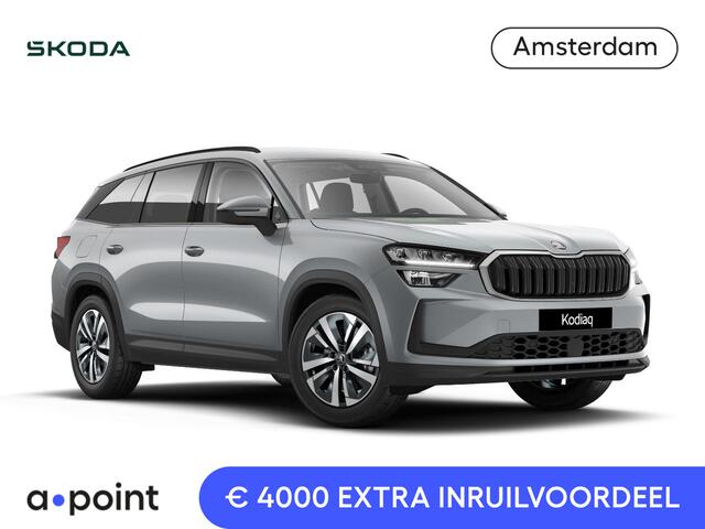 Skoda Kodiaq 1.5 TSI PHEV Edition 204 pk 6 versn. DSG | Sunset | Trekhaak | 18" lichtmetalen velgen Soira aero, zilver
