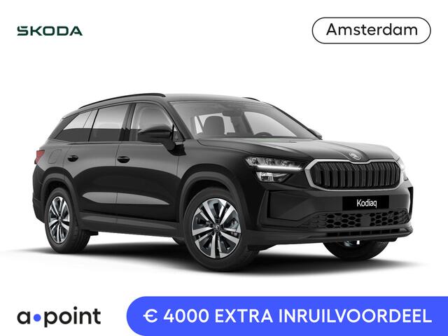 Skoda Kodiaq 1.5 TSI PHEV Business Edition 204 pk 6 versn. DSG | Trekhaak | Sunset | 18" lichtmetalen velgen Soira aero, zilver