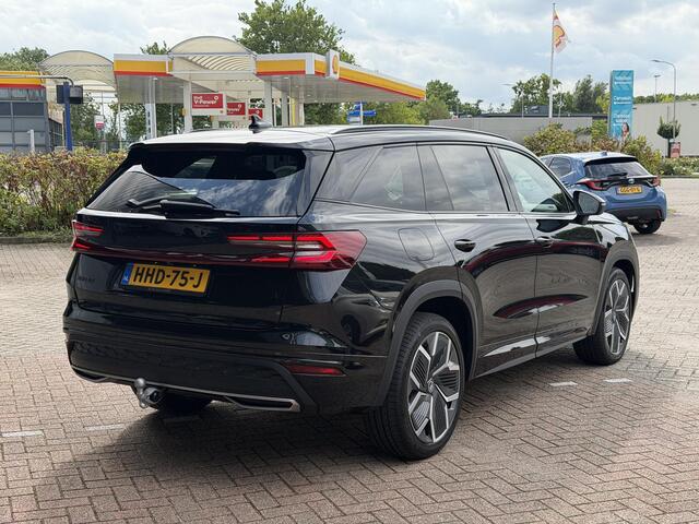 Skoda Kodiaq 1.5 TSI PHEV Sportline Business AFNEEMBARE TREKHAAK | SFEER VERLICHTING | VIRTUAL DISPLAY | CAMERA | MATRIX LED KOPLAMPEN | ADAPTIEVE CRUISE | DODEHOEK DETECTIE | ELEKTRISCH VERSTELBARE STOELEN | KEYLESS | VERWARMDE STOELEN/STUUR || NAVIGATIE |