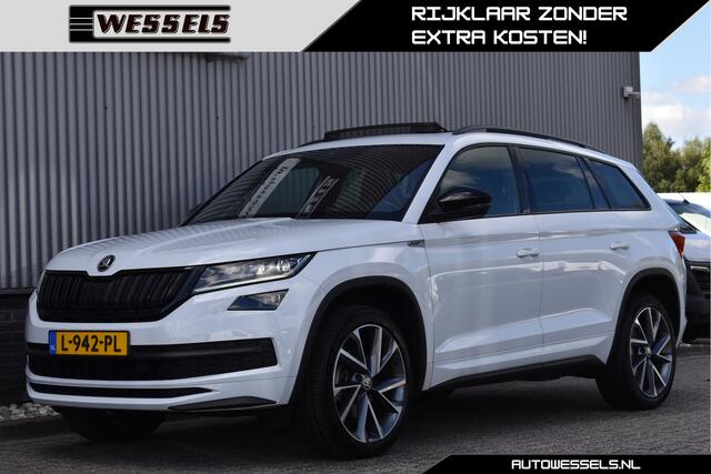 Skoda Kodiaq 1.5 TSI Sportline Business 7p. Panorama, Adaptive cruise, Canton, Memory, Camera, Virtual cockpit, Trekhaak