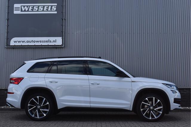 Skoda Kodiaq 1.5 TSI Sportline Business 7p. Panorama, Adaptive cruise, Canton, Memory, Camera, Virtual cockpit, Trekhaak