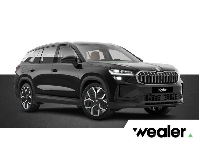 Skoda Kodiaq Business Edition Plus 1.5 TSI PHEV 204 PK | Suite congnac | Trekhaak | Panorama dak | Massagefunctie | 20" Lichtmetalen velgen |