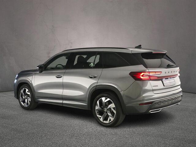 Skoda Kodiaq 1.5 TSI PHEV Sportline Business 204pk DSG Automaat, Adaptive cruise control, Verwarmde voorruit, Stoelverwarming, Stuurverwarming, Achteruitrijcamera, Matrix LED koplampen, Parkeersensoren