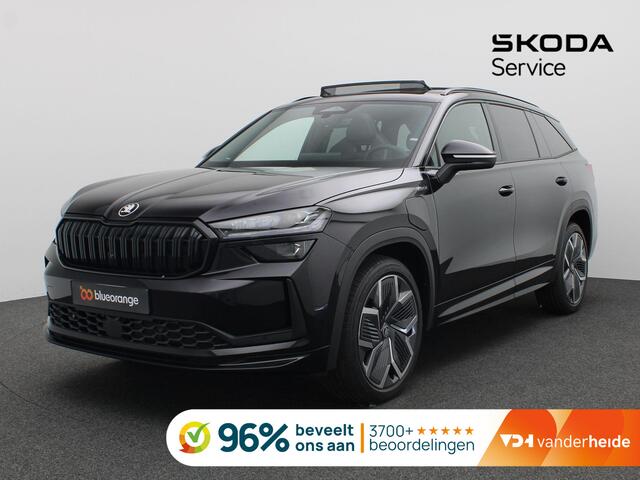 Skoda Kodiaq 1.5 TSI PHEV Sportline Business 204PK DSG Canton, Trekhaak, 20" LM Velgen, Stoelverwarming voor, Keyless, Virtual Cockpit, Navi, Memorystoel, Full LED Matrix Koplampen, Panoramadak, Achteruitrijcamera