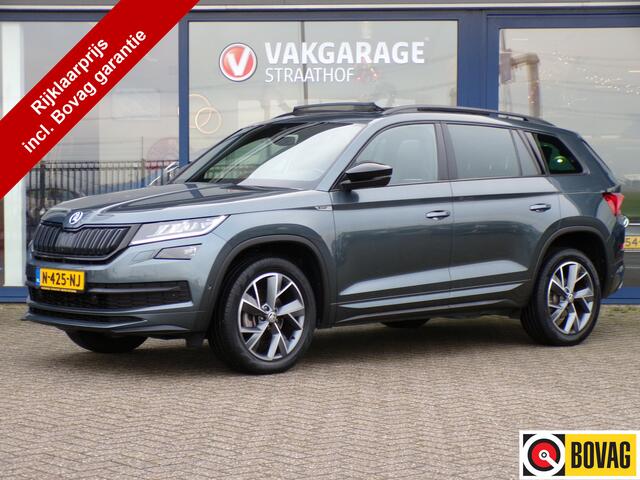 Skoda Kodiaq 1.5 TSI Sportline Business 7-P, Automaat / Trekhaak / Schuifdak / Camera 360 / Stoel + Stuurverwarming