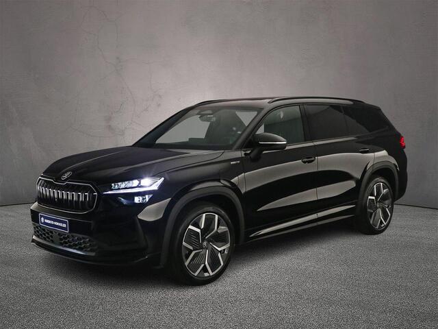Skoda Kodiaq 1.5 TSI PHEV Sportline Business 204pk DSG Automaat, Trekhaak, Panoramadak, Stoelverwarming, Stuurverwarming, Achteruitrijcamera, Matrix LED koplampen, Elektrische achterklep, Parkeersensoren, Navigatie, App-connect
