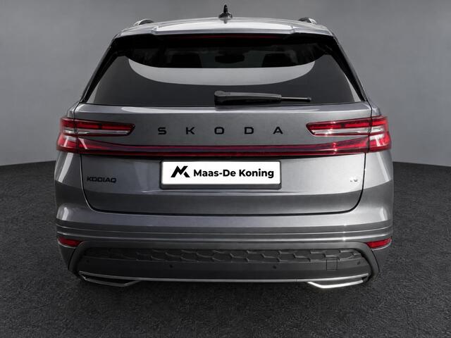 Skoda Kodiaq 1.5 TSI 204pk DSG PHEV Sportline Business · Panoramadak · Wegklapbare Trekhaak · Camera · Elek. Trekhaak · Elek. Voorstoel · 19'' Inch · Garantie t/m 01-07-2030 of 100.000km