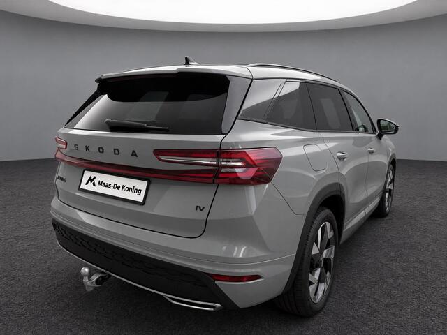 Skoda Kodiaq 1.5 TSI 204pk DSG PHEV Sportline Business · Panoramadak · Camera · Wegklapbare Trekhaak · Elek. Voorstoel · 19'' Inch · Garantie t/m 22-06-2030 of 100.000km