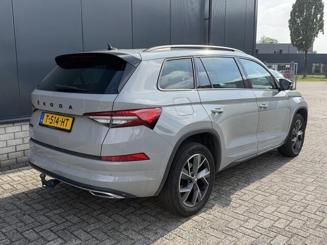 Skoda Kodiaq 1.5 TSI Sportline Business 7p. 19"/Trekhaak/Camera/PDC v+a/Stoelverwarming + memory/Elektrische klep/Keyless/Adaptieve cruise/Apple Carplay & Android Auto
