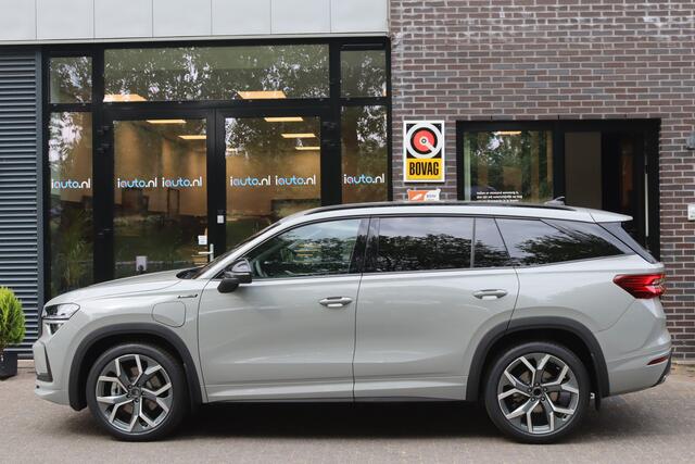Skoda Kodiaq iV 1.5 TSI PHEV Sportline Pano/Matrix LED/ACC/Keyless/Camera/20"/Elek. stoel/Trekhaak wegkl.