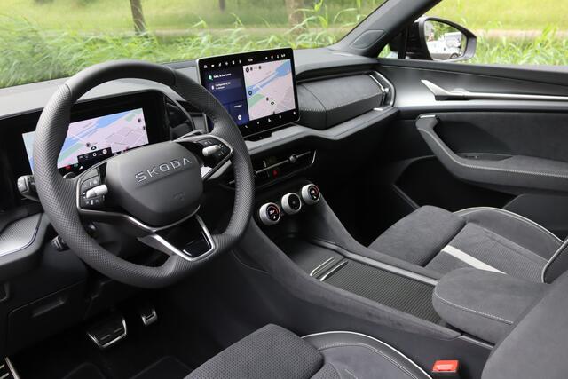 Skoda Kodiaq iV 1.5 TSI PHEV Sportline Pano/Matrix LED/ACC/Keyless/Camera/20"/Elek. stoel/Trekhaak wegkl.