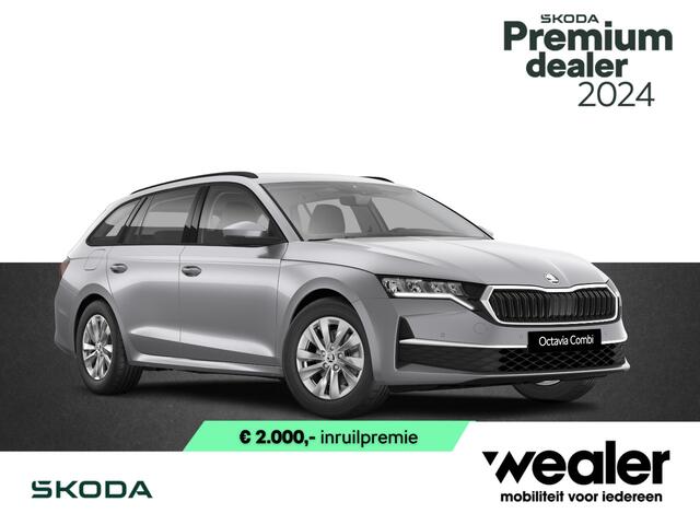 Skoda OCTAVIA combi Selection 1.5 TSI 115 pk | Sunset | Trekhaak | 16'' lichtmetalen velgen | Apple Carplay/Android Auto |