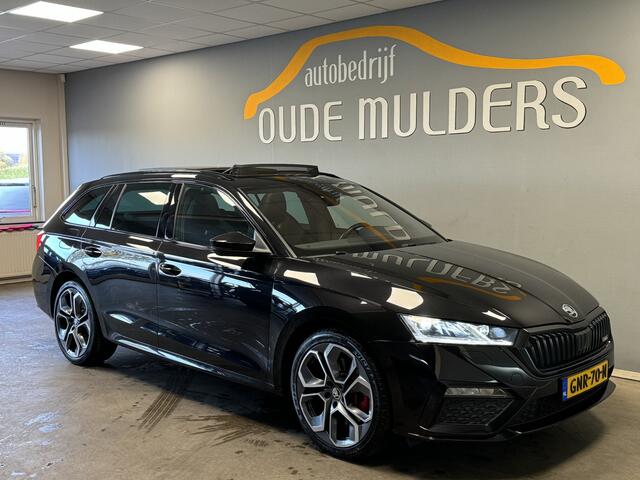 Skoda OCTAVIA Combi 1.4 TSI RS iV PHEV Panoramadak/Massagestoel/CrystalLight
