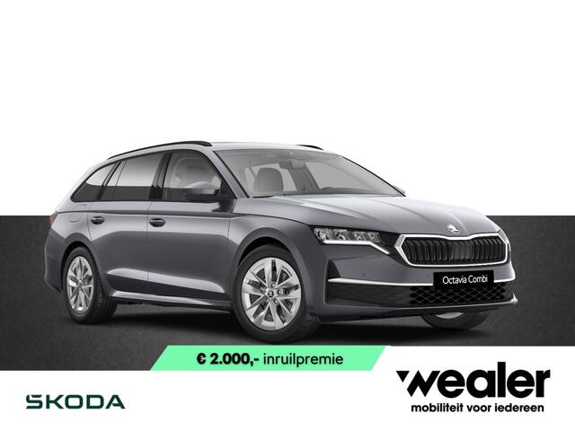 Skoda OCTAVIA combi Business Edition Plus 1.5 TSI m-HEV 115 PK DSG Automaat | Panorama-dak | 17 inch lichtmetalen velgen | Adaptieve cruise control | Navigatie |