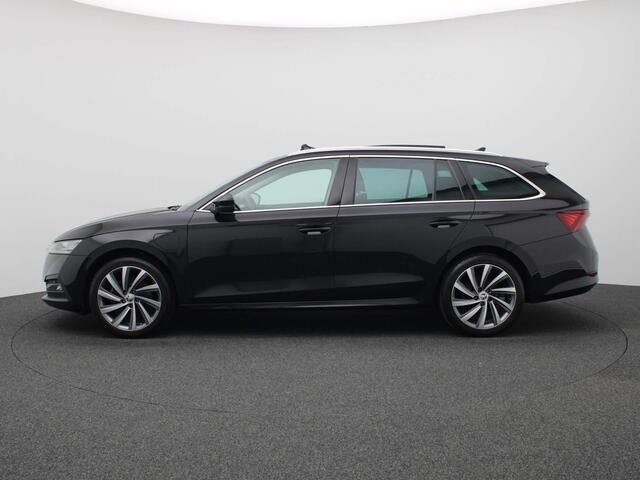 Skoda OCTAVIA Combi 1.4 TSI iV PHEV Business Edition Plus 204PK DSG Pano-Schuifdak, Adaptieve Cruise, Memory Stoelen, Keyless, Head-Up Display, 18" LM Velgen