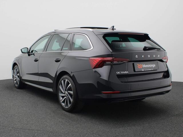 Skoda OCTAVIA Combi 1.4 TSI iV PHEV Business Edition Plus 204PK DSG Pano-Schuifdak, Adaptieve Cruise, Memory Stoelen, Keyless, Head-Up Display, 18" LM Velgen