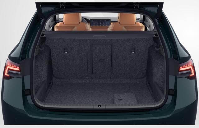 Skoda OCTAVIA Combi 1.5 TSI MHEV Business Edition Plus Suite cognac / Trekhaak / Panorama-schuif-/kanteldak / Chrome pakket /Light & view pakket / 18"lichtmetalen velgen / Dodehoeksensor / Winter pakket / ¤2000 Inruilpremie
