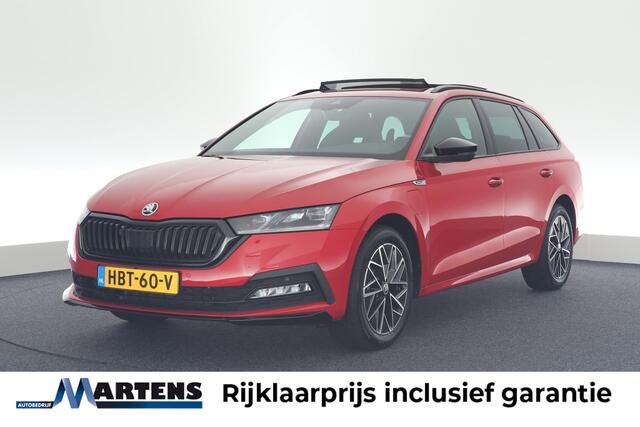 Skoda OCTAVIA Combi 1.4 TSI 218pk iV PHEV Sportline Business Led Camera Panoramadak Keyless Virtual Cockpit Navigatie