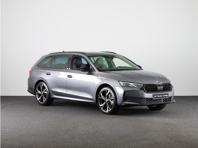 Skoda OCTAVIA Combi Sportline Business 1.5 TSI MHEV 150pk | 19 inch | Light & View | Blind Spot | Infotainment Plus