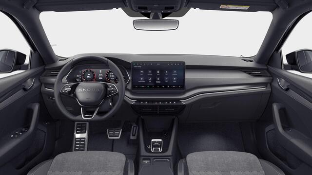 Skoda OCTAVIA Combi Sportline Business m-HEV 1.5 TSI 150 pk 7 versn. DSG | Navigatie | Light & view | Side assist | Winter pakket plus