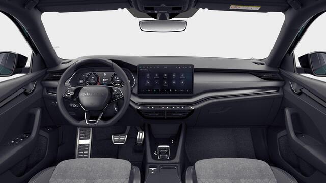 Skoda OCTAVIA Sportline Business m-HEV 1.5 TSI 150 pk 7 versn. DSG | Navigatie | Light & view | Side assist | Travel assist | Exclusieve lak