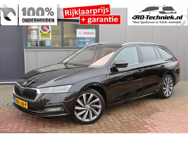 Skoda OCTAVIA Combi 1.4 TSI 204pk iV PHEV Sportline Business, Pano ,Camera, Keyless,Navigatie,LMV, Virtual cockpit,Canton soundsysteem,DAB+ radio , Carplay, etc Prijs rijklaar incl.garantie