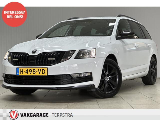 Skoda OCTAVIA Combi 1.5 TSI Greentech Sport Business/ Automaat!/ Trekhaak!/ Flippers/ Zwarte Hemel/ Apple+Android/ Clima/ Navi/ Cruise/ Bluetooth/ Multi.LEDER.Stuur/ Elek.Pakket/ Isofix/ PDC Achter.