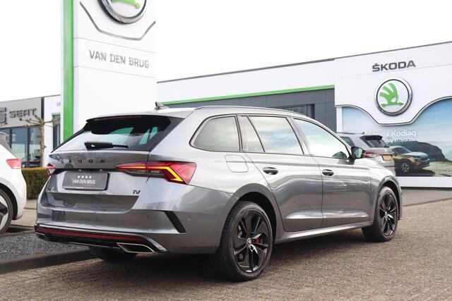 Skoda OCTAVIA Combi 1.4 TSI RS iV PHEV 245pk | Trekhaak | Adaptieve cruise control | Stoelverwarming voor & achter | Elektr. achterklep |