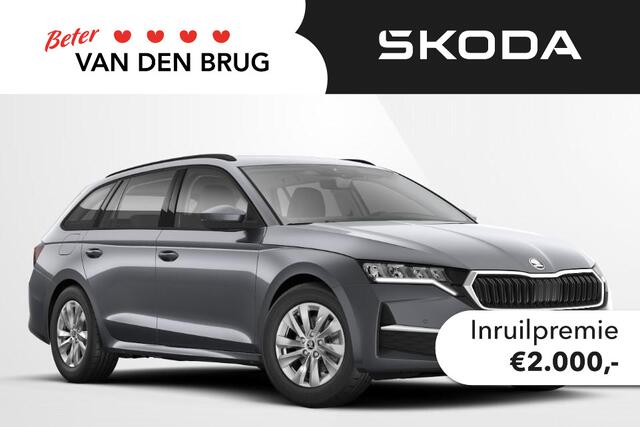 Skoda OCTAVIA Combi 1.5 TSI Business Edition | VOORRAAD | Keyless Entry | Camera | Elektr. Achterklep | Trekhaak | Private Lease ¤611,- pm